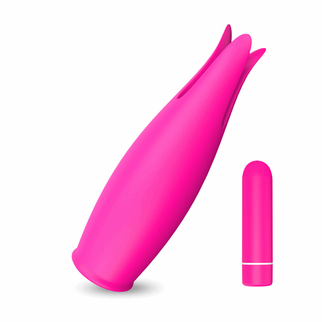 Rechargeable bud bullet vibrator