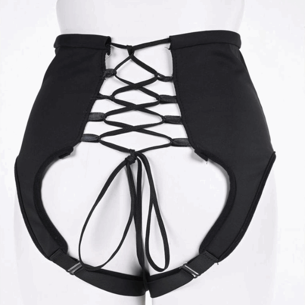 High Waisted Corset Strap-On