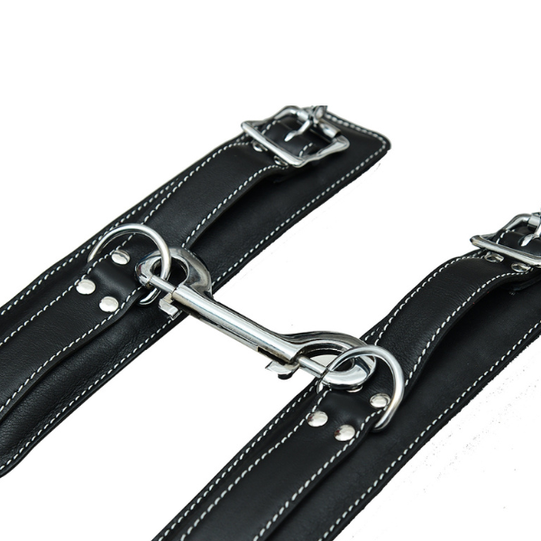 Black Leather Cuffs