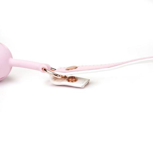 Pink Fairy Leather Ball Gag