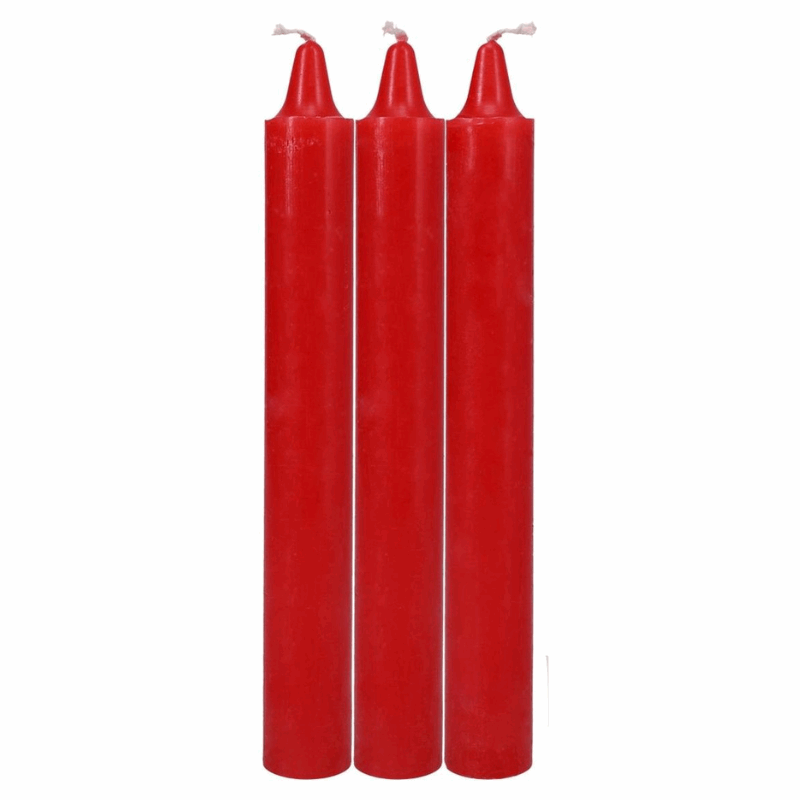 Japanese Red Drip Candles