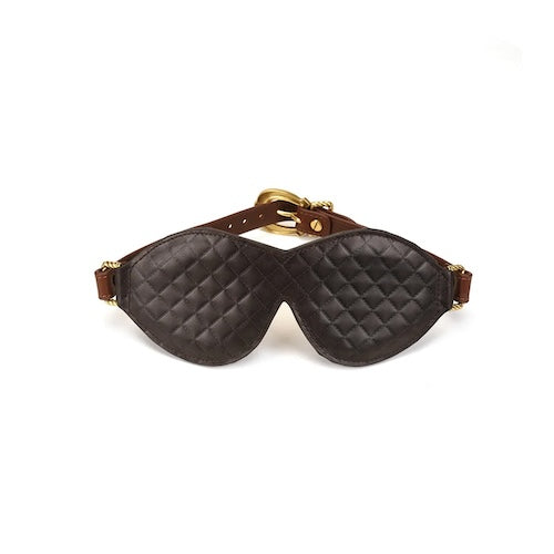 Equestrian Leather Blindfold