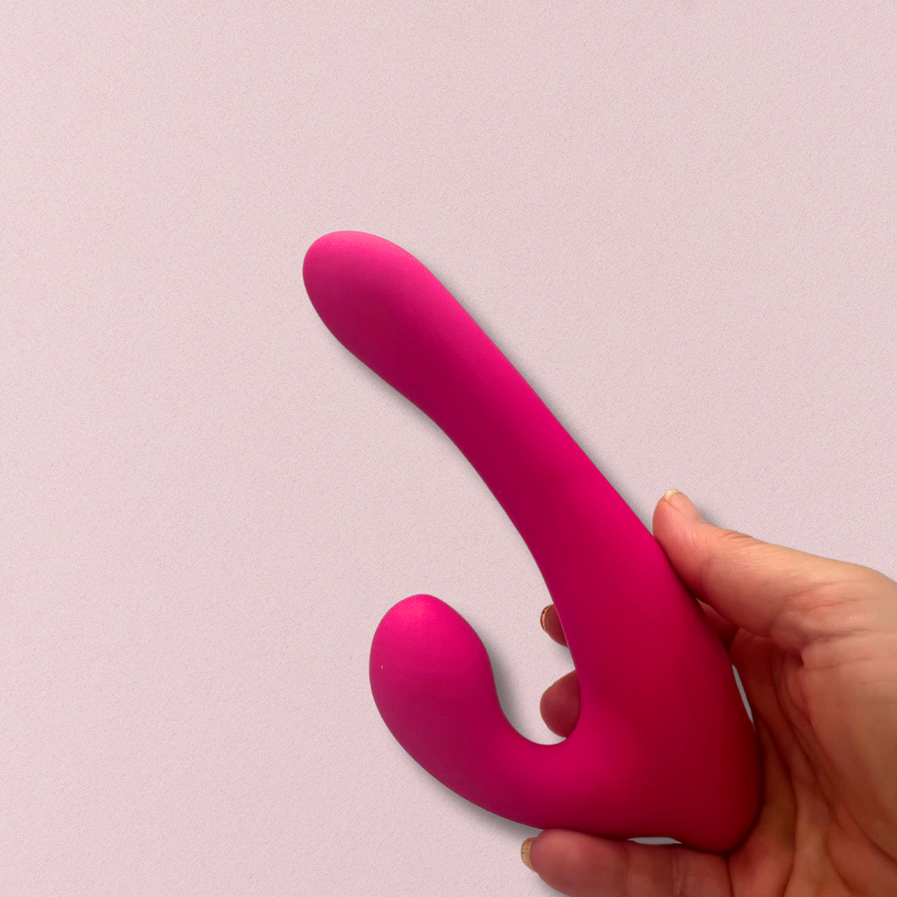 Rabbit vibrator with remote