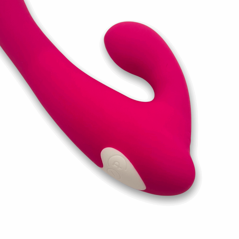 Rabbit vibrator with remote