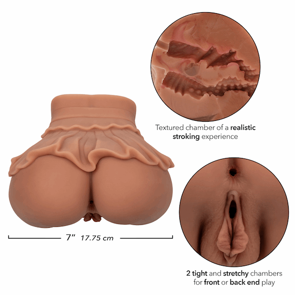 The Homecoming Queen Stroker - Chocolate -  [SHOP KNOCKFIRST]