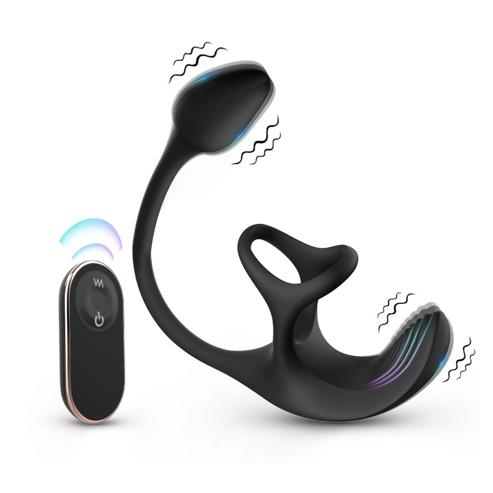 Devil's Cradle Prostate Massager with Cock Ring