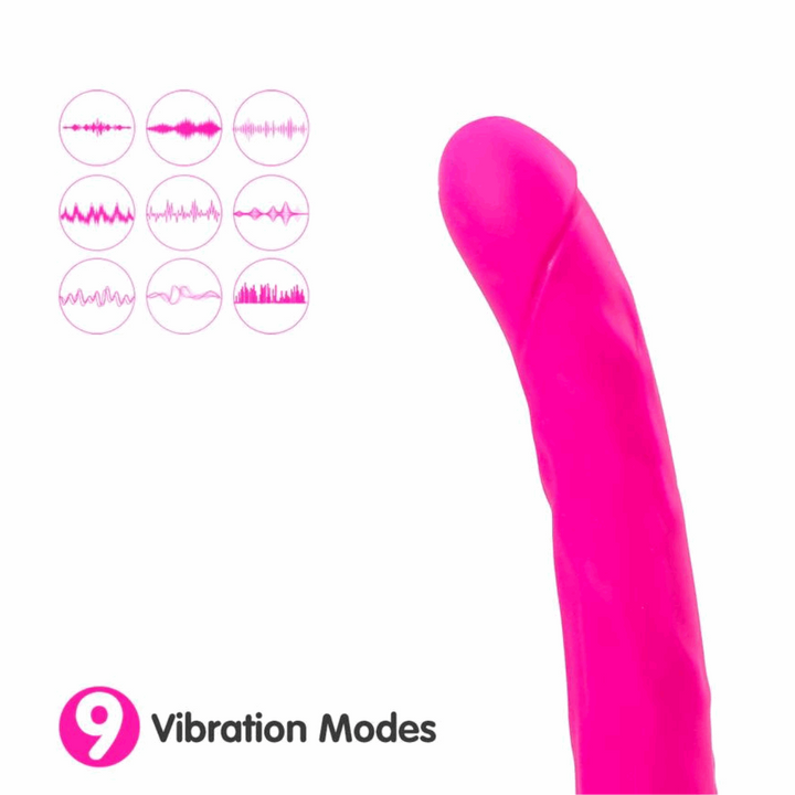 Double ended vibrating dildo