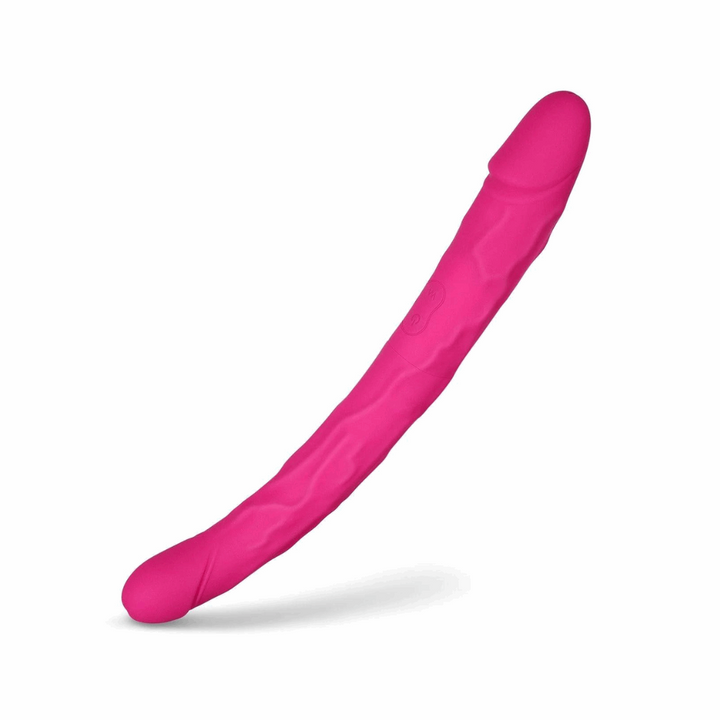 Double ended vibrating dildo